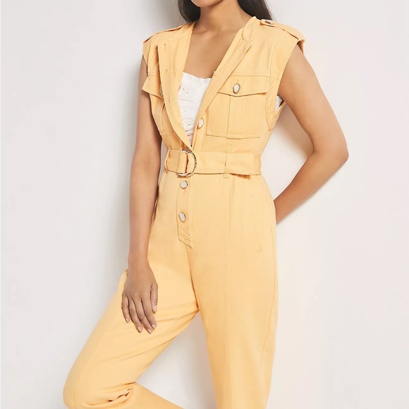 Anthropologie “Significant Other” Monty Denim Jumpsuit - Picture 7 of 16